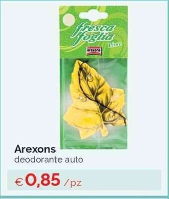 Arexons deodorante auto