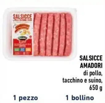 Conad Amadori Salsicce Di Pollo, Tacchino E Suino, 650 g offerta