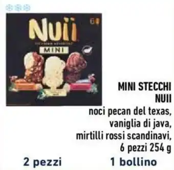 Conad Nuii Mini Stecchi 6 Pezzi 254 g offerta