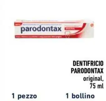 Conad Parodontax Dentifricio Original, 75 ml offerta