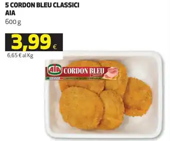 Coop AIA 5 Cordon Bleu Classici 600 g offerta