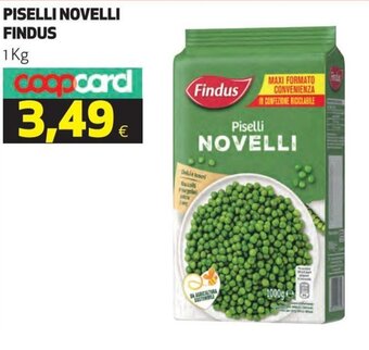 Coop Findus Piselli Novelli 1 kg offerta