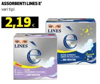 Coop Lines E' Assorbenti offerta