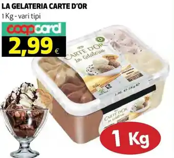 Coop Carte D'Or La Gelateria 1 kg offerta