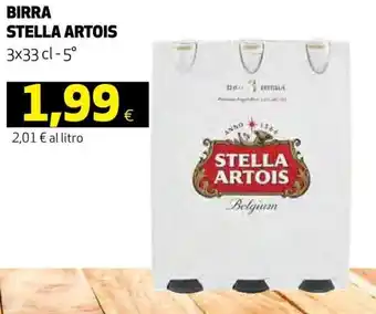 Coop Stella Artois Birra 3 x 33 cl - 5° offerta