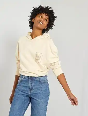 Kiabi Felpa unisex con cappuccio offerta