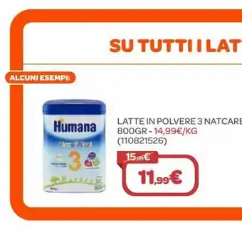Bimbo Store Latte in polvere 3 natcare humana offerta