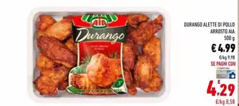 Conad Superstore Aia Durango Alette di Pollo Arrosto 500 g offerta