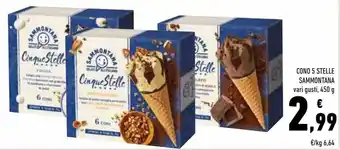 Conad Superstore Sammontana Cono 5 Stelle 450 g offerta