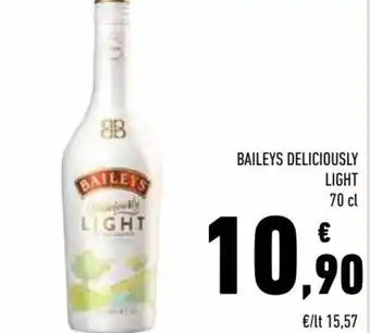 Conad Superstore Baileys Deliciously Light 70 cl offerta