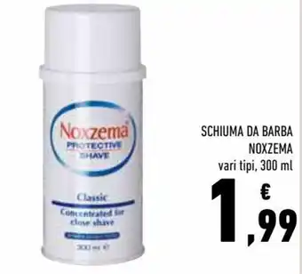 Conad Superstore Noxzema Schiuma da Barba 300 ml offerta