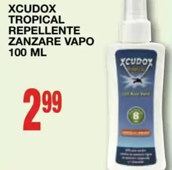 Xcudox Tropical Repellente Zanzare Vapo 100 ml