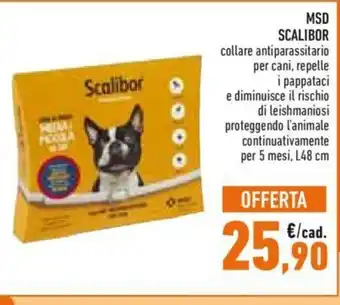 Conad MSD Scalibor 5 mesi offerta