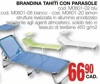 Mondo Brico Brandina Tahiti con Parasole offerta