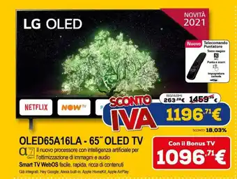 LG Oled 65A16LA-65"