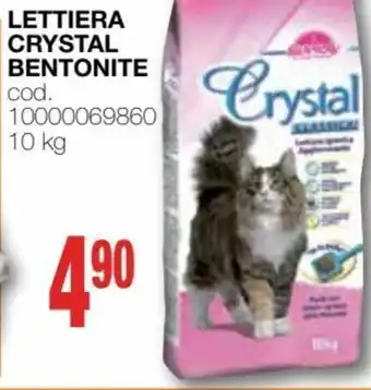 Mondo Brico Lettiera Crystal Bentonite 10 kg offerta