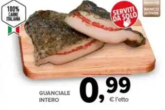 Todis Guanciale Intero offerta
