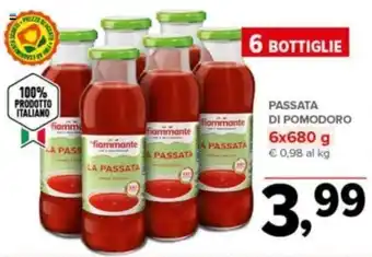 Todis Passata Di Pomodoro 6 x 680 g offerta