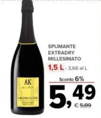 Todis Spumante Extradry Millesimato 1,5 L offerta