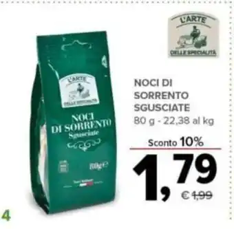 Todis Noci Di Sorrento Sgusciate 80g offerta