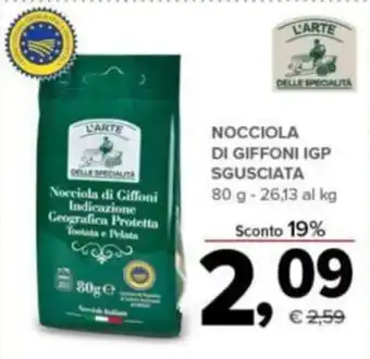 Todis Nocciola Di Giffoni IGP Sgusciata 80g offerta