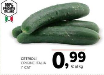 Todis Cetrioli Origine Italia offerta