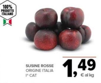 Todis Susine Rosse Origine Italia offerta