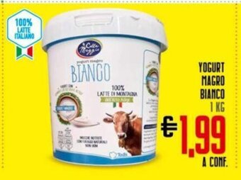 Todis Yogurt Magro Bianco 1 kg offerta