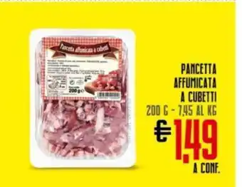 Todis Pancetta Affumicata A Cubetti 200g offerta
