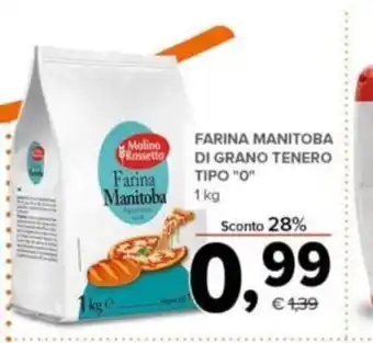 Farina Manitoba Di Grano Tenero Tipo "O" 1 kg