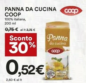 Coop Panna offerta