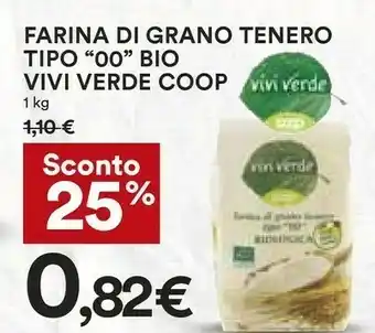 Coop Vivi verde coop Farina integrale offerta