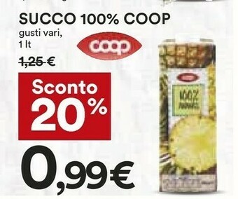 Coop Succhi di frutta offerta