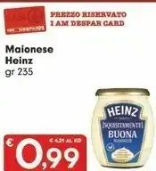 Despar Heinz Maionese offerta