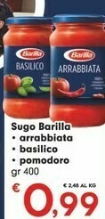 Despar Barilla Sughi per pasta offerta