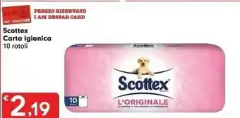 Despar Scottex Carta igienica offerta