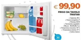 Todis Tristar Frigo Da Tavolo offerta