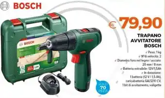 Todis Bosch Trapano Avvitatore offerta