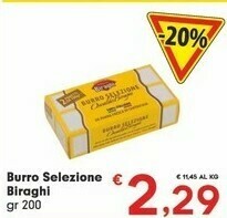 Despar Biraghi Burro offerta