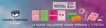 Carrefour Chiara Ferragni Quaderno A4 offerta