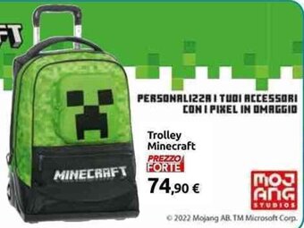 Carrefour Trolley Minecraft offerta