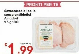 Despar Amadori Cosce di pollo offerta