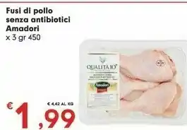 Despar Amadori Cosce di pollo offerta