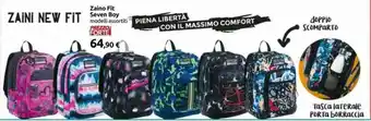 Carrefour Zaino Fit Seven Boy modelli assortiti offerta