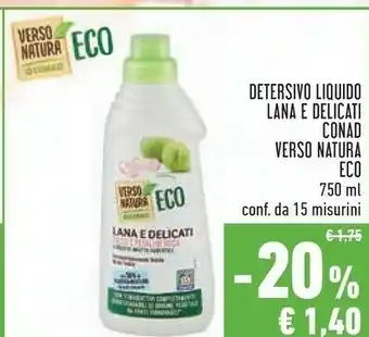 Conad Detersivo Liquido Lana E Delica offerta