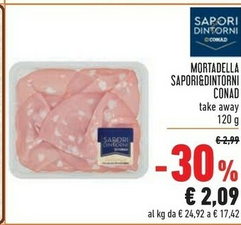 Conad Conad Mortadella Sapori & Dintorni offerta