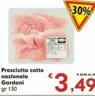 Despar Gardani Prosciutto cotto offerta