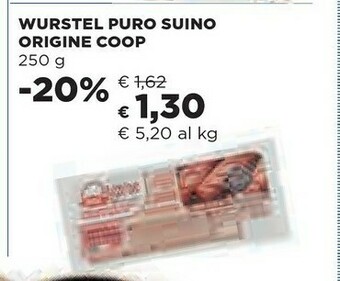 Coop Wurstel offerta