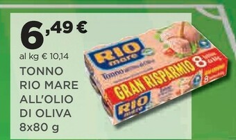 Coop Rio Mare Tonno Rio mare offerta