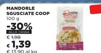 Coop Mandorle offerta